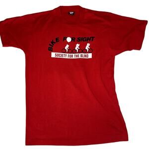 Vintage A Society for the Blind Braille Tee